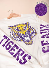 Load image into Gallery viewer, LSU Tigers Oversized Sweatshirt

