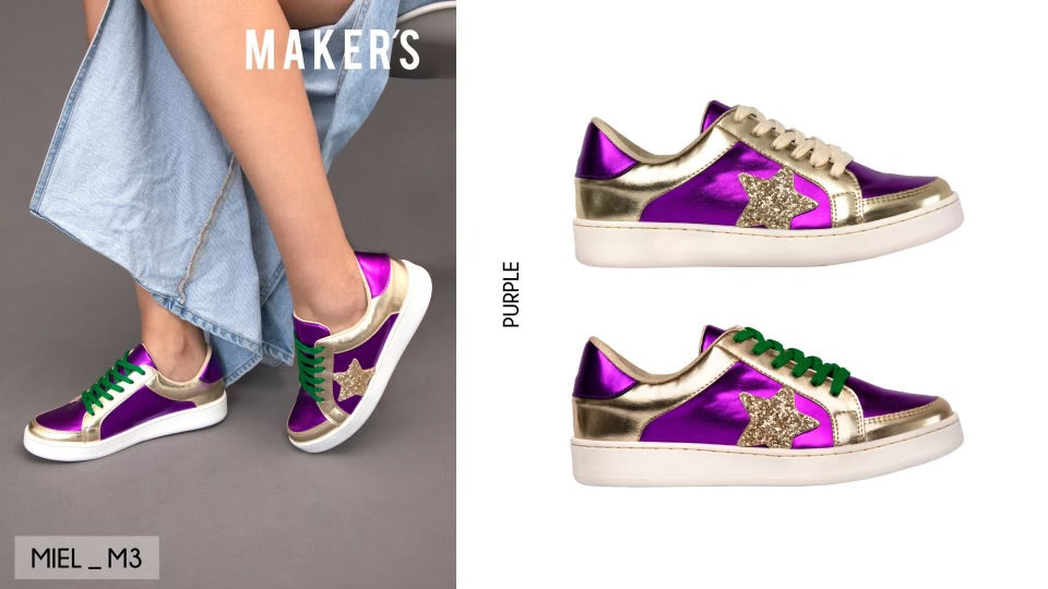 Mardi Gras Sneakers