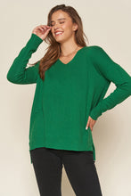 Load image into Gallery viewer, Oversized VNeck Knit
