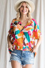 Load image into Gallery viewer, Printed Boxy Top
