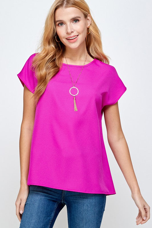 Cap Sleeve Basic Top