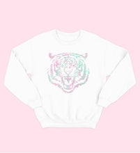 Load image into Gallery viewer, Tie Dye Tiger Sweatshirt
