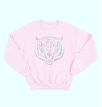 Load image into Gallery viewer, Tie Dye Tiger Sweatshirt
