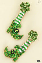 Load image into Gallery viewer, St. Patrick&#39;s Day Earrings
