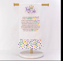 Load image into Gallery viewer, Mardi Gras Hand Towel
