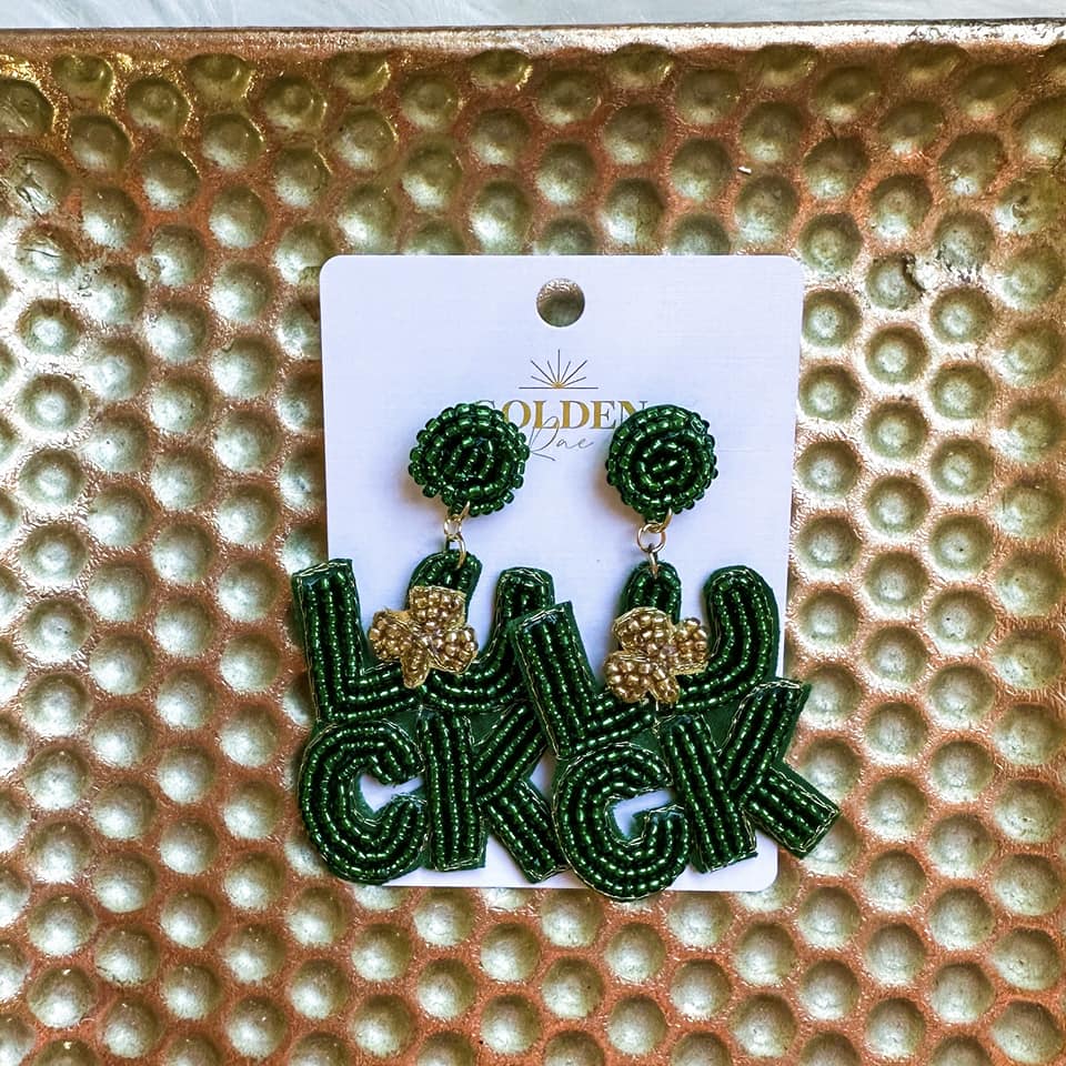 St. Patrick's Day Earrings