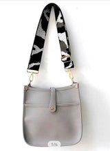 Load image into Gallery viewer, Vegan Crossbody Messenger Bag
