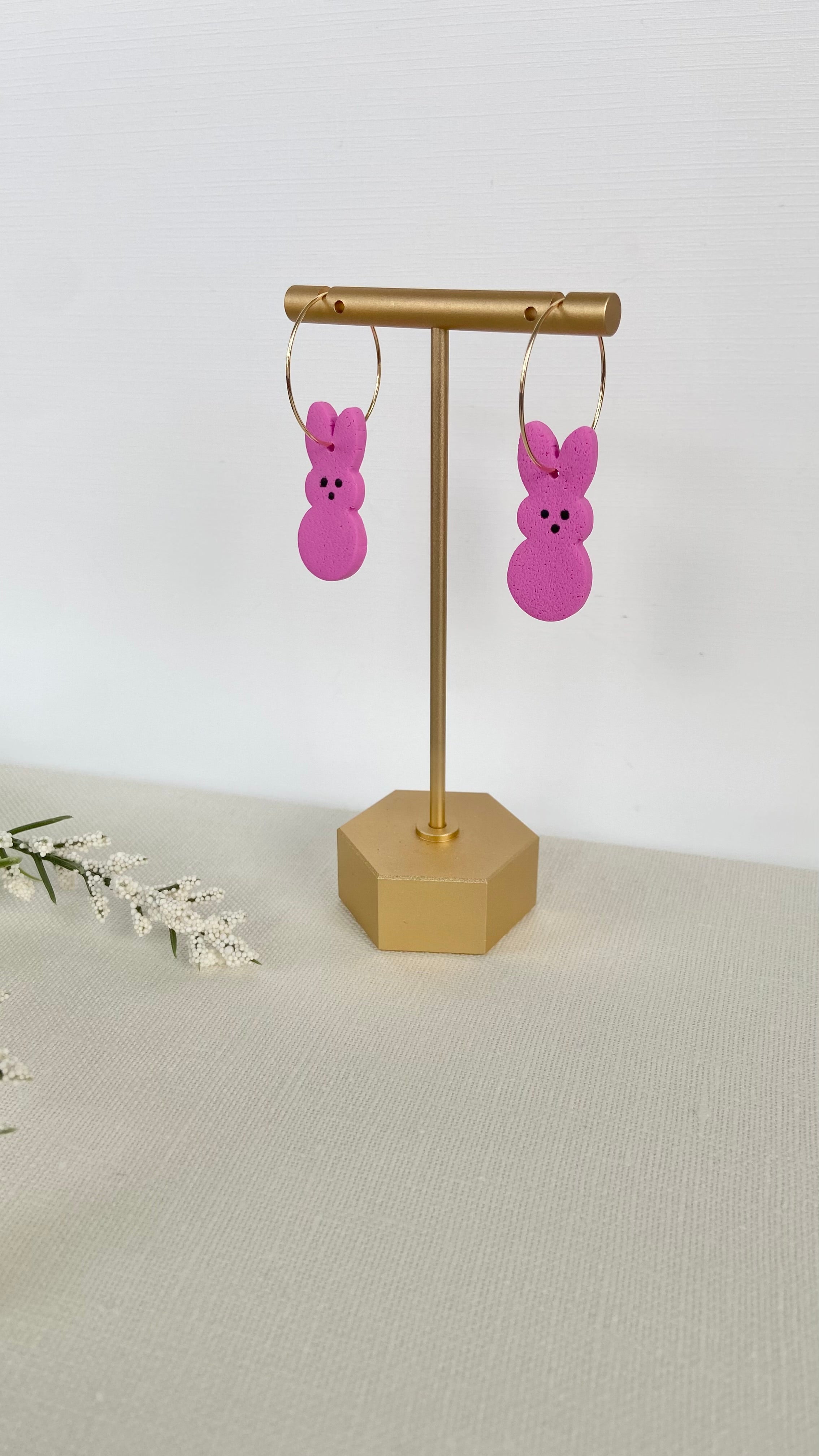 Clay Easter Earrings