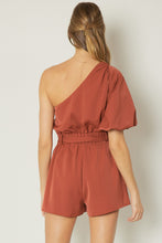 Load image into Gallery viewer, One Shoulder Romper
