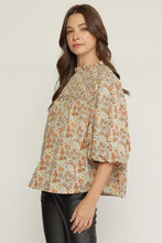 Load image into Gallery viewer, Floral Mock Neck
