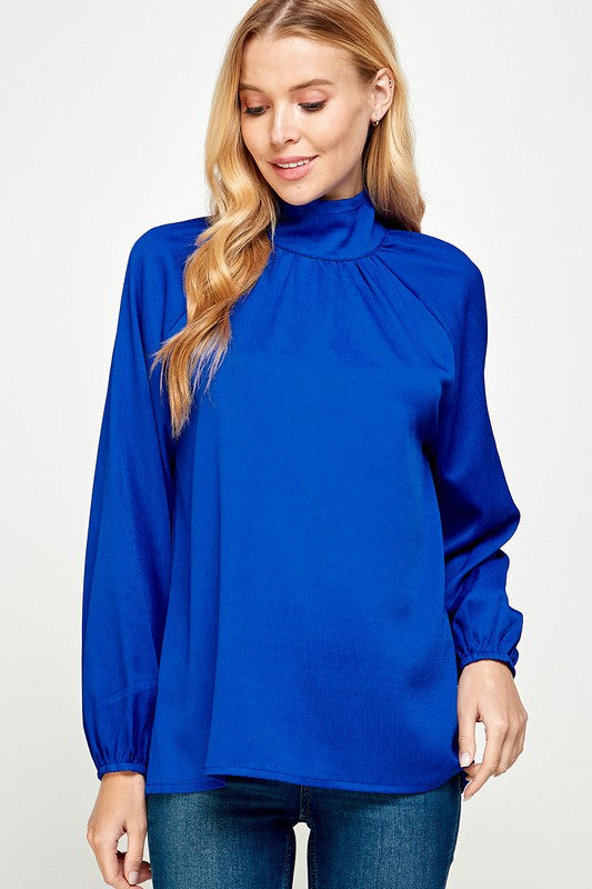 High Neck Blouse