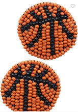 Load image into Gallery viewer, Beaded Sports Studs
