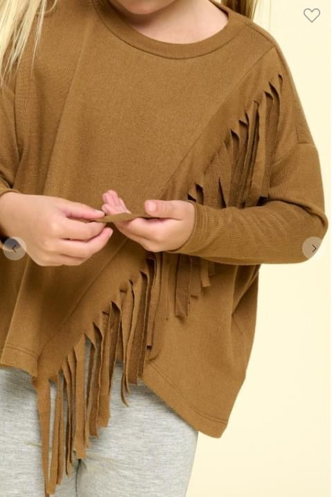 Girls ~ Fringe Top